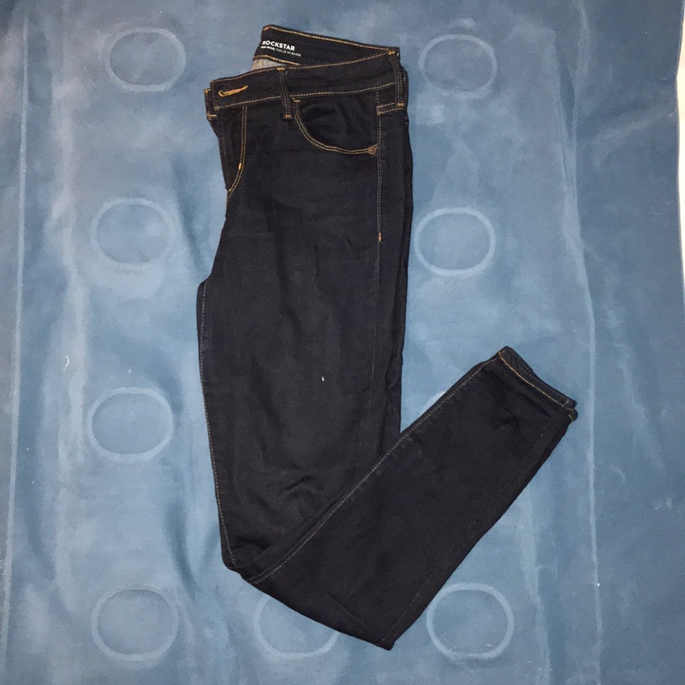 Old Navy Mid rise dark wash jeans